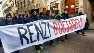 Metamorfosi della protesta di piazza e il grande paradosso chiamato Matteo Renzi
