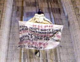 Un imprenditore triestino sulla Cupola di San Pietro per protesta contro l'attuale Governo