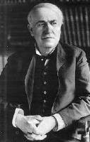 Thomas Alva Edison, inventore della lampada