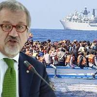 Tutti con Maroni contro quest'invasione illegale di clandestini e immigrati