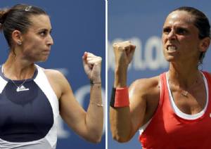 Vinci e Pennetta, le due italiane signore dell'US Open tolgono alla Williams il grande slam