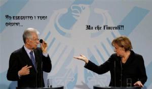 Mario Monti smentito anche dalla Merkel, dov'è finita la credibilità internazionale?